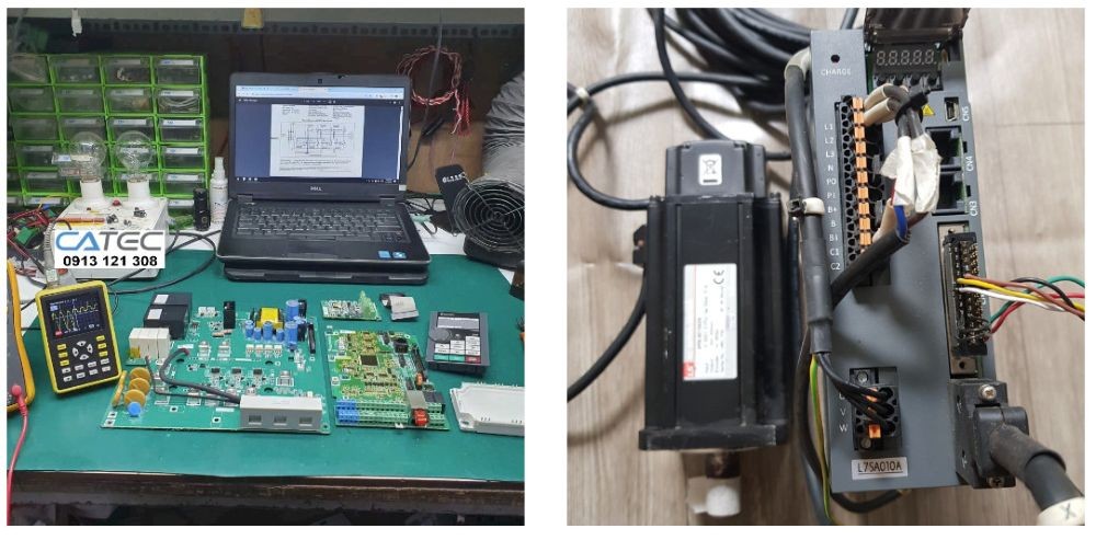 Trung tâm bảo hành, sửa chữa Bộ điều khiển servo LS báo lỗi - Catec