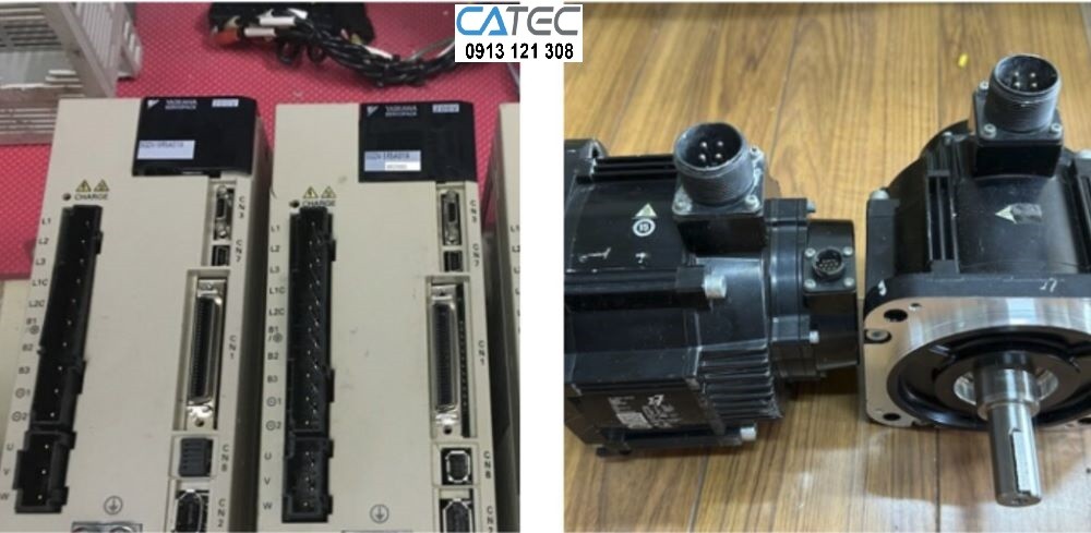 Chuyên thay linh kiện, bảo hành, sữa chữa servo Yaskawa các lỗi liên quan đến motor