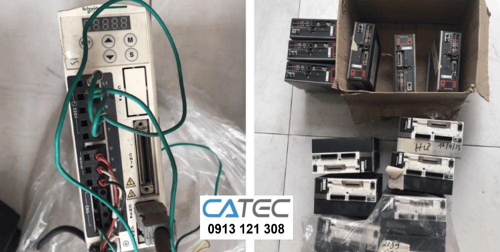 Sửa servo SCHNEIDER báo lỗi thay linh kiện chính hãng | kiểm tra lỗi miễn phí