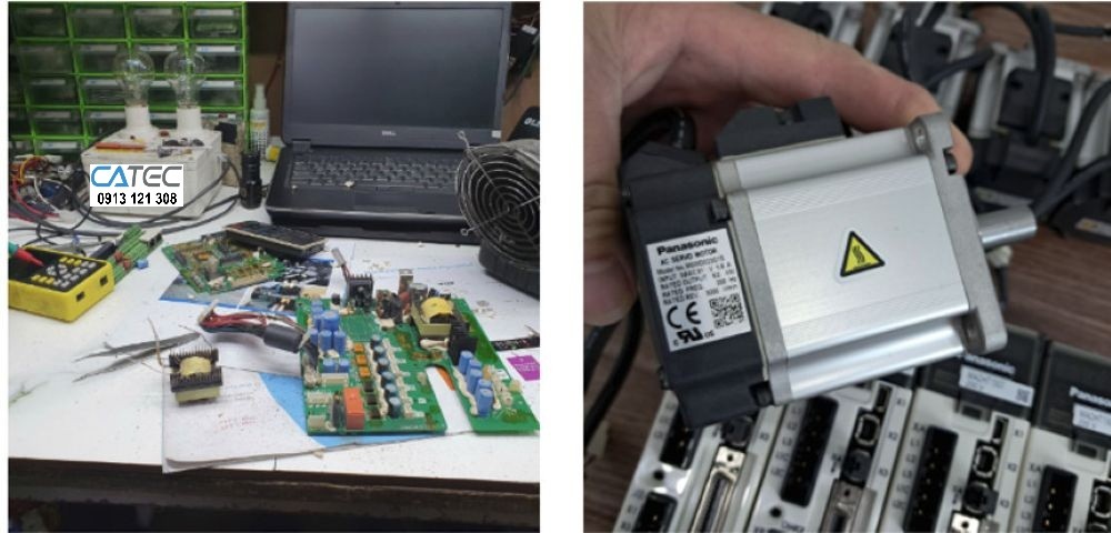 Công ty nhận sửa servo Panasonic Minas E, Minas V, Minas A, linh kiện nhập hãng