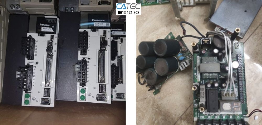 Sửa servo Panasonic báo lỗi, thay linh kiện chính hãng, kiểm tra lỗi miễn phí