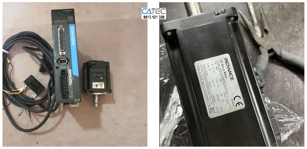 Sửa servo INOVANCE báo lỗi thay linh kiện chính hãng | kiểm tra lỗi miễn phí