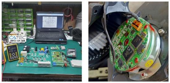 Catec chuyên sửa Servo hãng Delta hư hỏng Motor, kỹ sư 12 năm kinh nghiệm