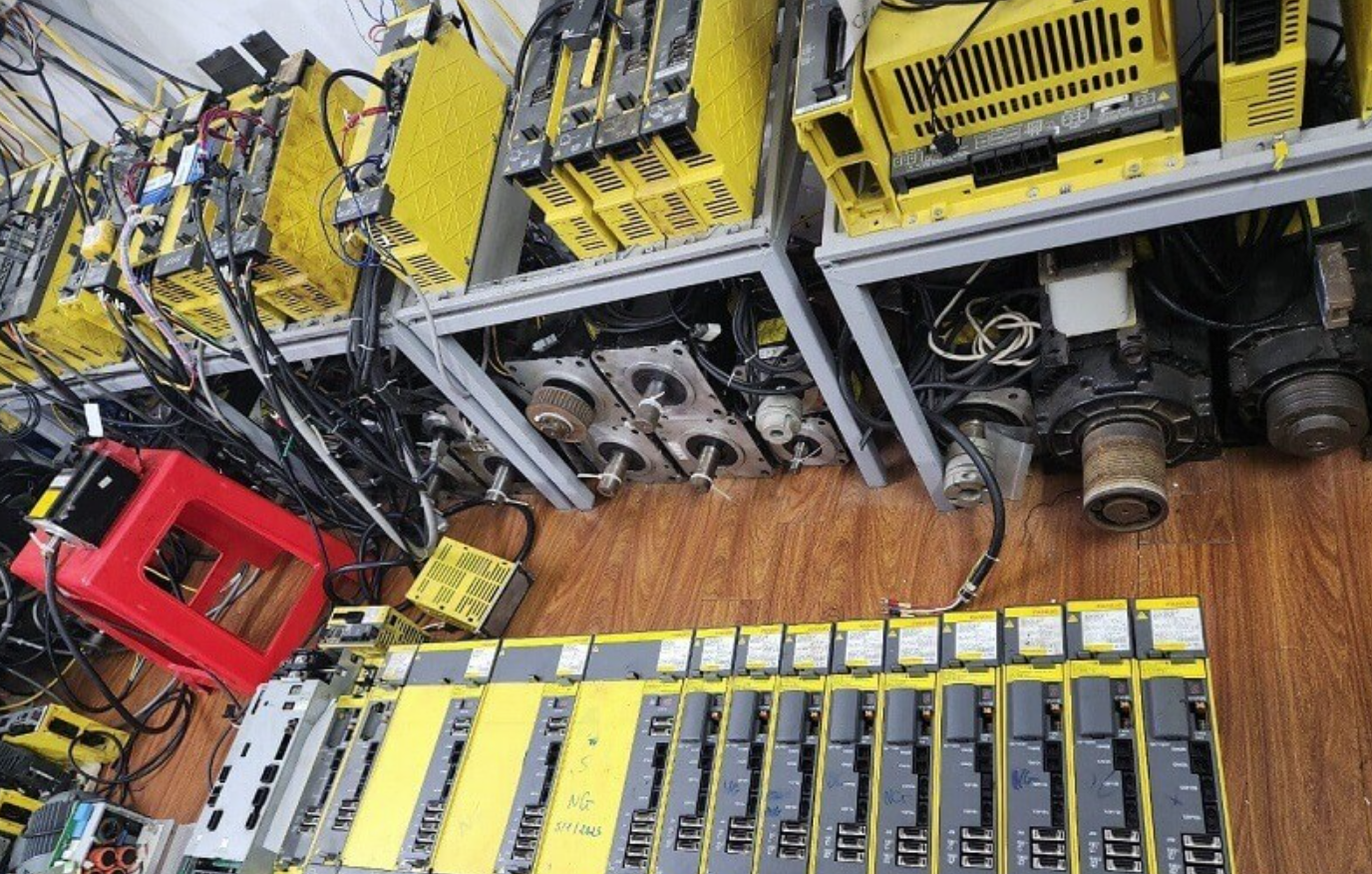 sửa chữa AC AC servo Fanuc Mô Tơ Chạy Bị dật rung lắc Báo Lỗi giá cả phải chăng