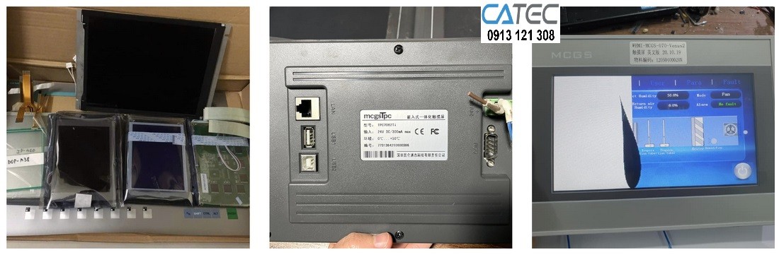 Dịch vụ thay tấm cảm ứng màn hình HMI MCGS, sửa LCD màn hình MCGS lấy gấp