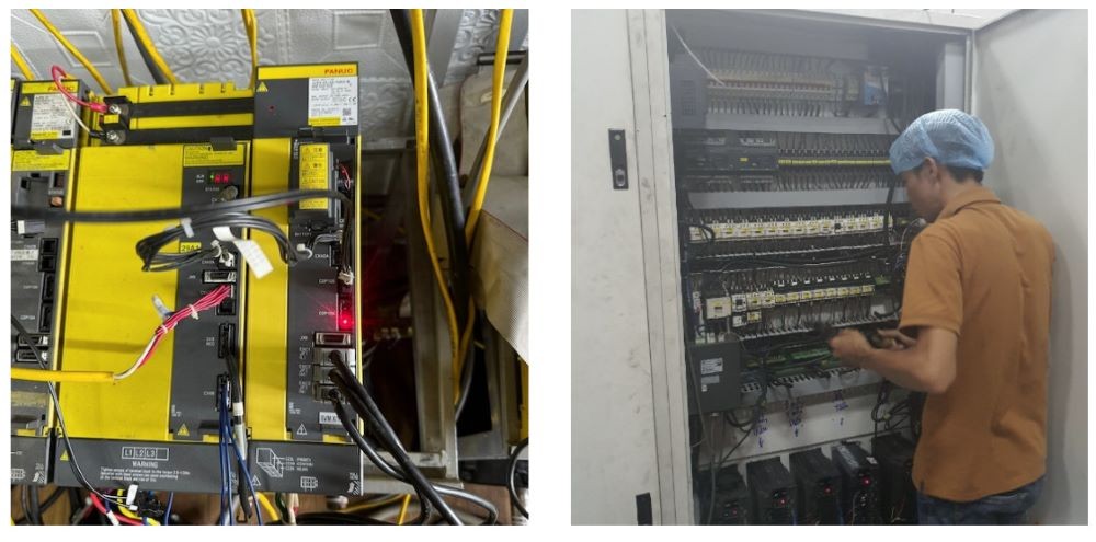 Dịch vụ chuyên nhận sửa servo FANUC Giá rẻ chờ lấy gấp trong 8H | Giá cạnh tranh