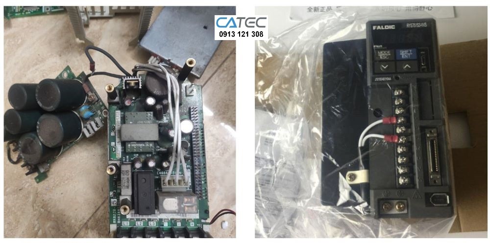 Công Ty chuyên Sửa Chữa AC servo Fuji Lỗi Mất Nguồn, Màn hình Không hiển thị Giá Rẻ Chờ Lấy Gấp Trong Ngày