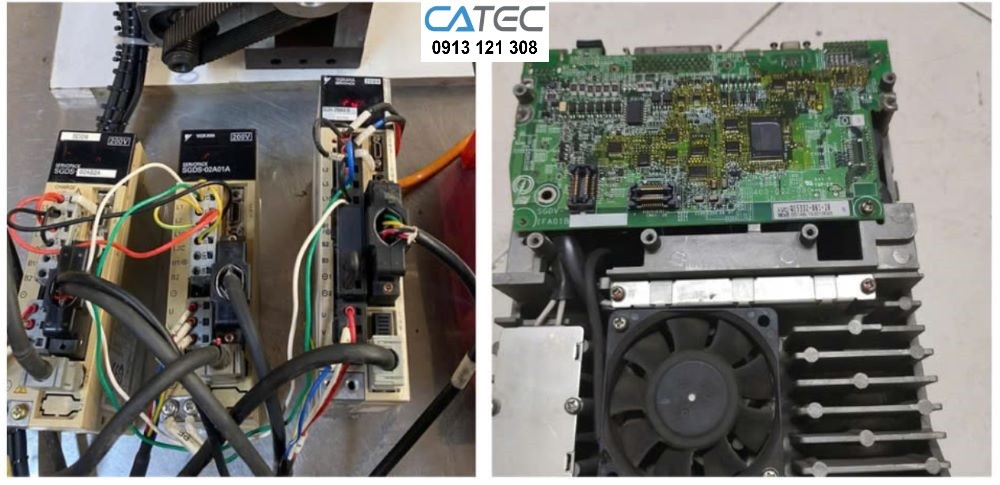 Chuyên Gia Sửa Servo Yaskawa Báo Lỗi 7Ab: Thay Thế Encoder, Sửa Nguội, Chạy Tải Ổn Định