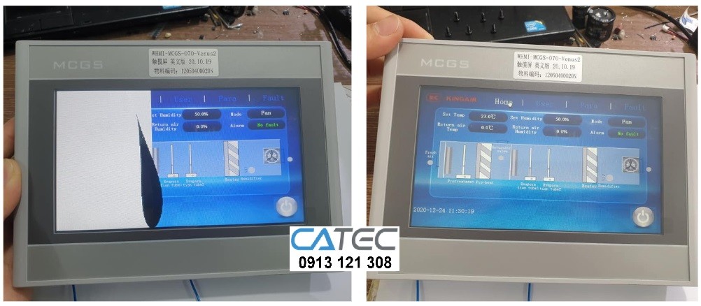 Công Ty Sửa Màn hình MCGS Màn hình Bị ố, Nhin Không Rõ, hỗ trọ kỹ thuật toàn quốc