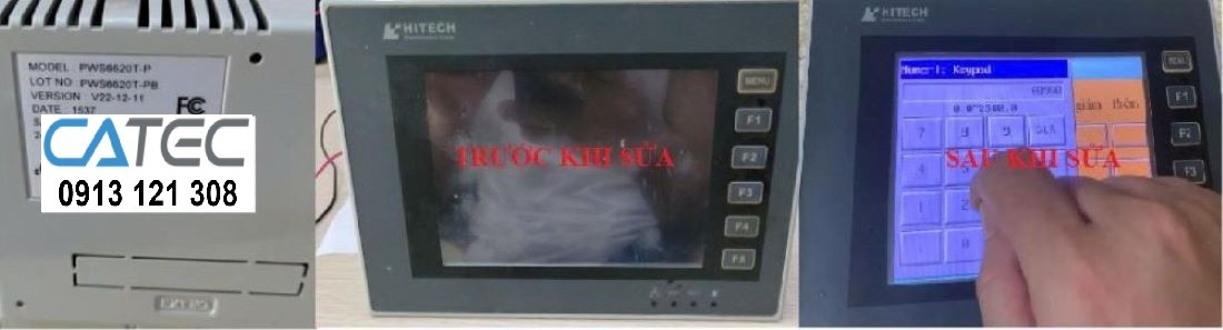 Nhận Sửa chữa màn hình Hitech lỗi cảm ứng bấm không được, bấm cảm ứng bị liệt