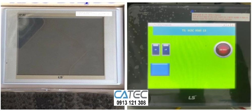 Sửa màn hình HMI LS  – thay cảm ứng & thay LCD màn hình HMI LS bảo hành 6 tháng