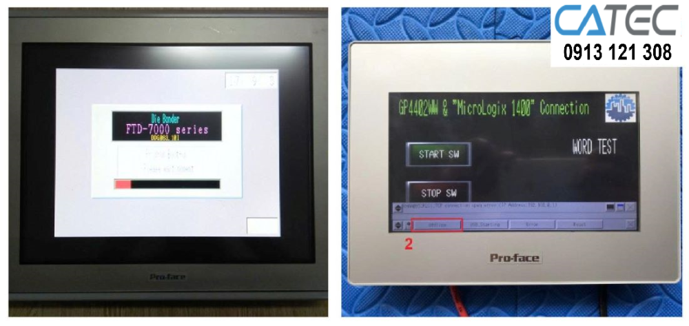 Dịch vụ thay thế tấm LCD mới 100% cho màn hình HMI Proface, sửa HMI Proface nhanh hết lỗi