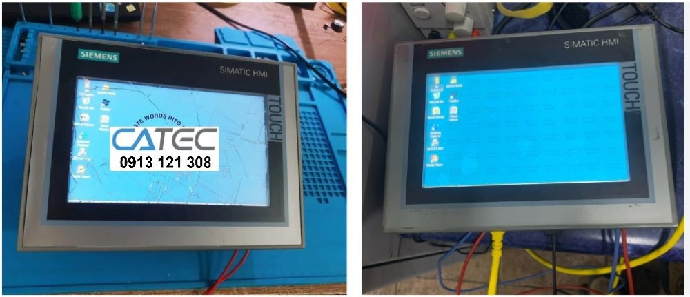 Thay LCD màn hình Siemens, Sửa chữa HMi Siemens giá rẻ, thay cảm ứng màn hình Siemens với linh kiện chính hãng