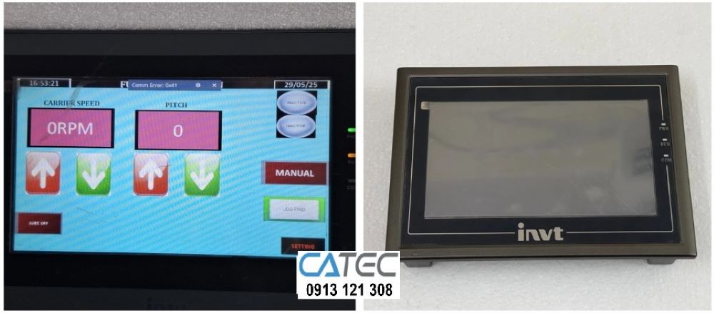 Công ty chuyên sửa chữa thay cảm ứng màn hình HMI INVT, nhận thay LCD màn hình cảm ứng màn hình INVT giá rẻ