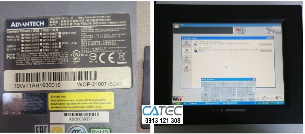 Nhận Thay cảm ứng cho HMI Advatech , Sửa màn hình HMI Advatech liệt cảm ứng xử lí lỗi nhanh chóng bảo hành 6 tháng