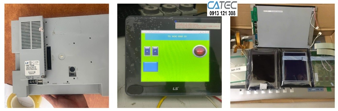 Thay cảm ứng cho màn hình HMI LS lỗi cảm ứng bị kém nhạy, bị lệch cảm ứng, bể màn hình sửa gấp lấy liền