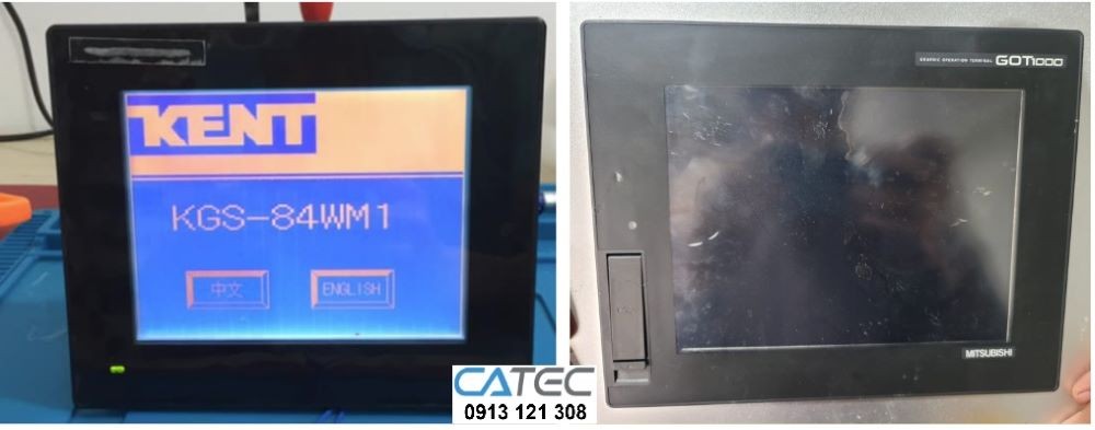 Sửa màn hình HMI Mitsubishi  – thay cảm ứng & thay LCD màn hình HMI Mitsubishi bảo hành 6 tháng