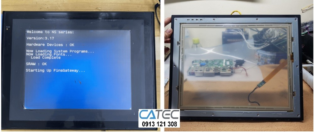 Công ty nhận sửa màn hình HMI Omron báo lỗi, thay tấm cảm ứng, LCD bị hỏng với đội ngũ kỹ thuật nhiều kinh nghiệm