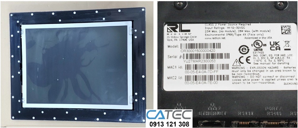 Công ty nhận sửa màn hình HMI Red Lion báo lỗi, thay tấm cảm ứng, LCD bị hỏng với đội ngũ kỹ thuật nhiều kinh nghiệm