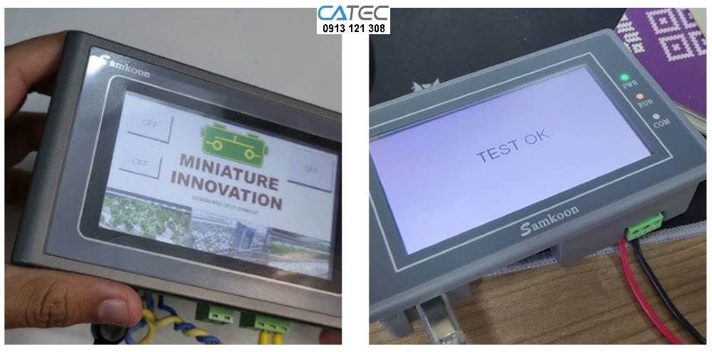 Trung tâm chuyên thay cảm ứng, thay LCD màn hình HMI Samkoon uy tín lấy trong ngày