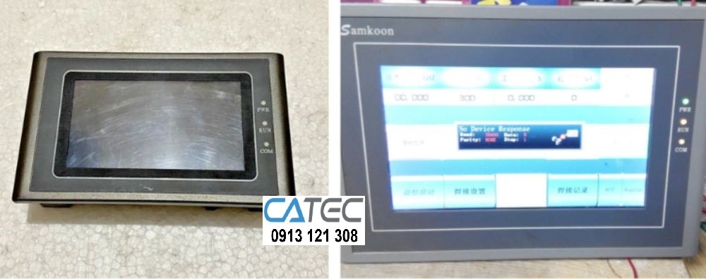 Sửa chữa HMI Samkoon Không lên hình, Xử lý lỗi Màn hình Không Sáng, Màn Hình Bị tối, bảo hành uy tín