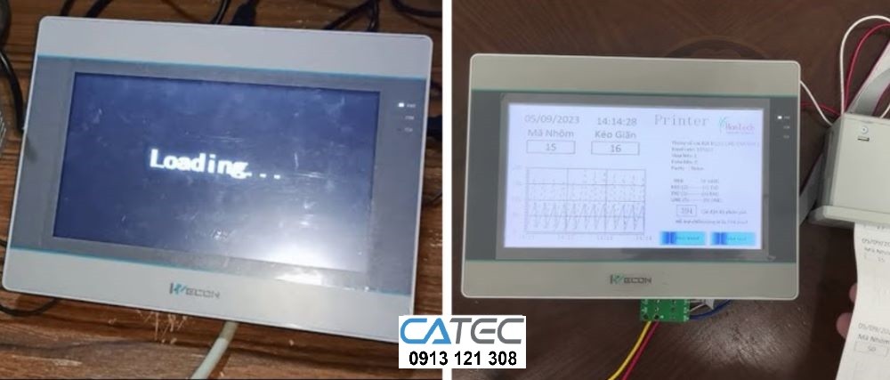 Dịch vụ thay tấm cảm ứng màn hình HMI Wecon, sửa LCD màn hình Wecon lấy gấp