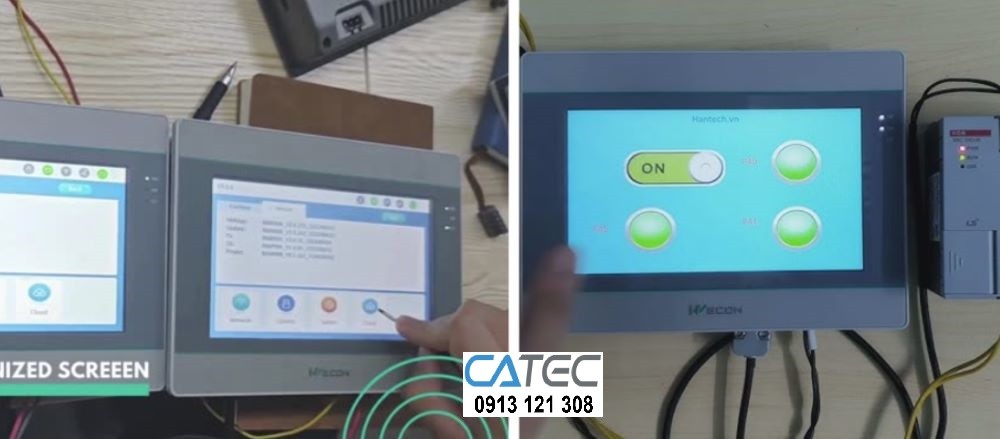 Công Ty Sửa Màn hình Wecon Màn hình Bị ố, Nhin Không Rõ, hỗ trọ kỹ thuật toàn quốc