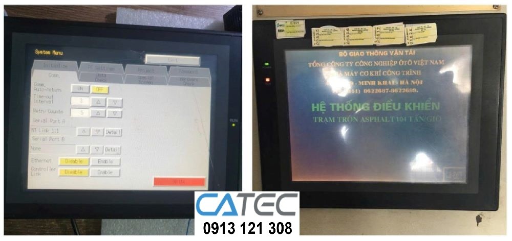 Nhận Thay cảm ứng cho HMI Omron , Sửa màn hình HMI Omron liệt cảm ứng xử lí lỗi nhanh chóng bảo hành 6 tháng