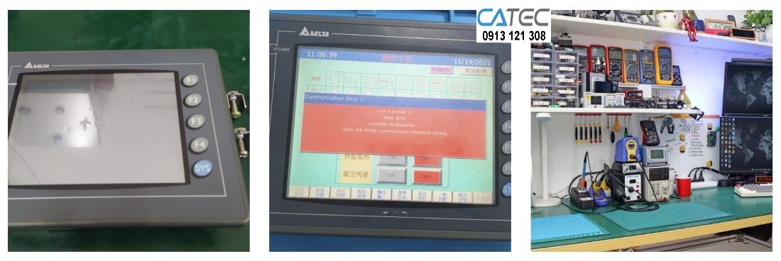 Dịch vụ thay thế tấm LCD mới 100% cho màn hình HMI Delta, sửa HMI Delta nhanh hết lỗi