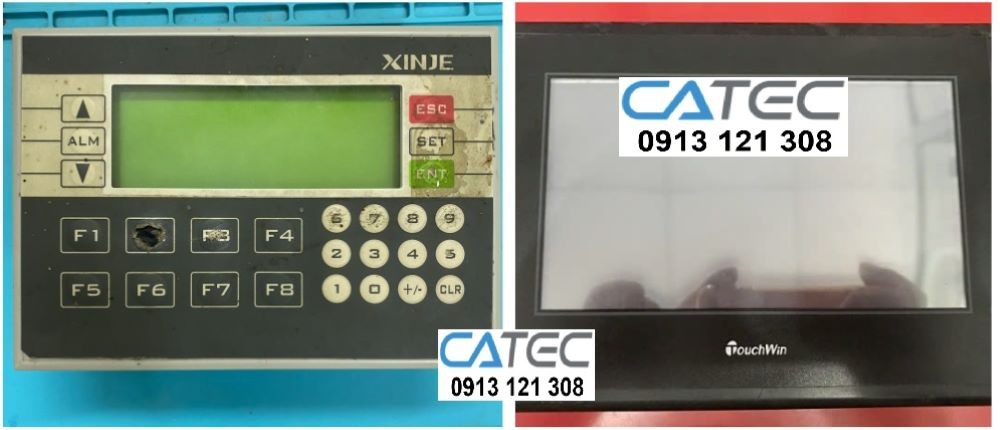 Dịch vụ thay thế tấm LCD mới 100% cho màn hình HMI Xinje Touchwin, sửa HMI Xinje Touchwin nhanh hết lỗi