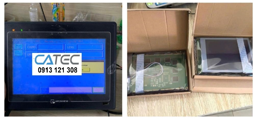 Sửa màn hình HMI Weinview – thay cảm ứng & thay LCD màn hình HMI Weinview bảo hành 6 tháng
