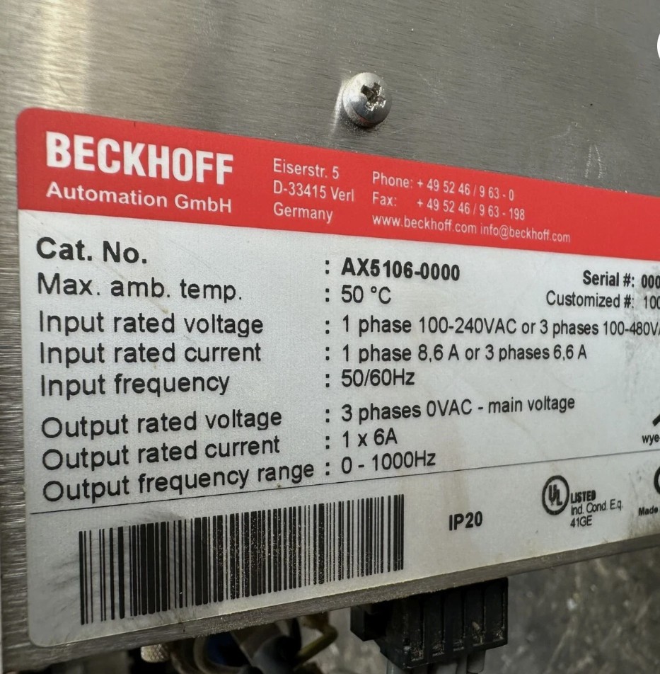 Chuyên sửa chữa servo Beckhoff xử lí lỗi nhanh chóng toàn quốc