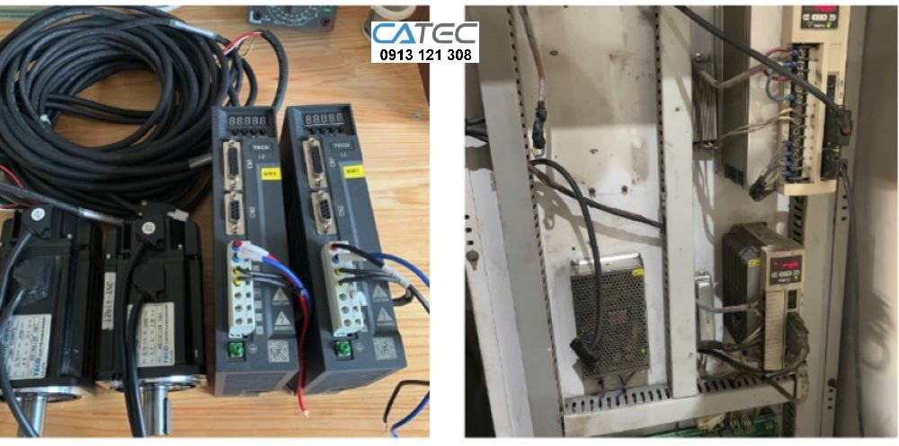 Công Ty Sửa Chữa AC servo Teco Lỗi Mất Nguồn, Màn hình Không hiển thị