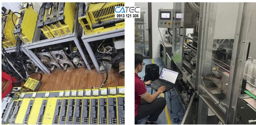 Bảo hành và sửa chữa motor servo Fanuc & Driver servo Fanuc, dịch vụ sửa servo Fanuc uy tín toàn quốc