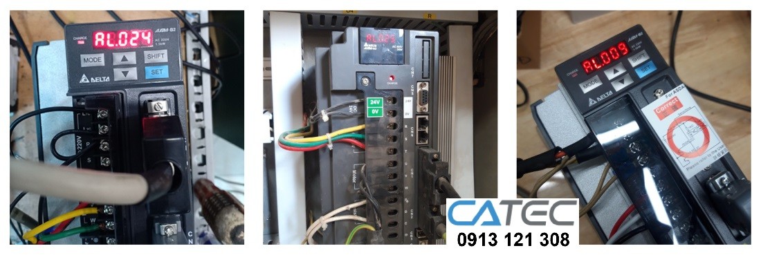 Trung tâm sửa servo Delta hư hỏng, nhận sửa gấp linh kiện chính hãng