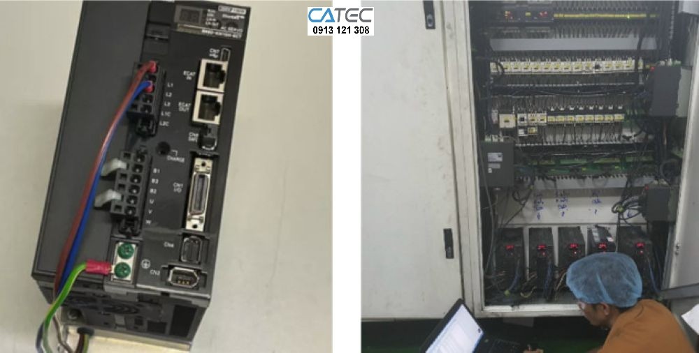 Bảng giá sửa servo Omron, chuyên sửa servo Omron với linh kiện chính hãng 100%