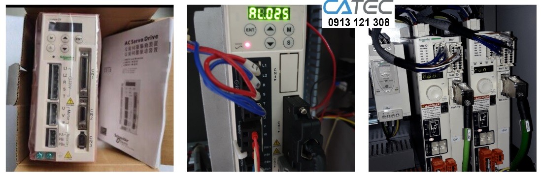 Địa Chỉ Sửa Chữa AC Servo Schneider Lỗi Mất Nguồn, Màn hình Không hiển thị xử lí gấp