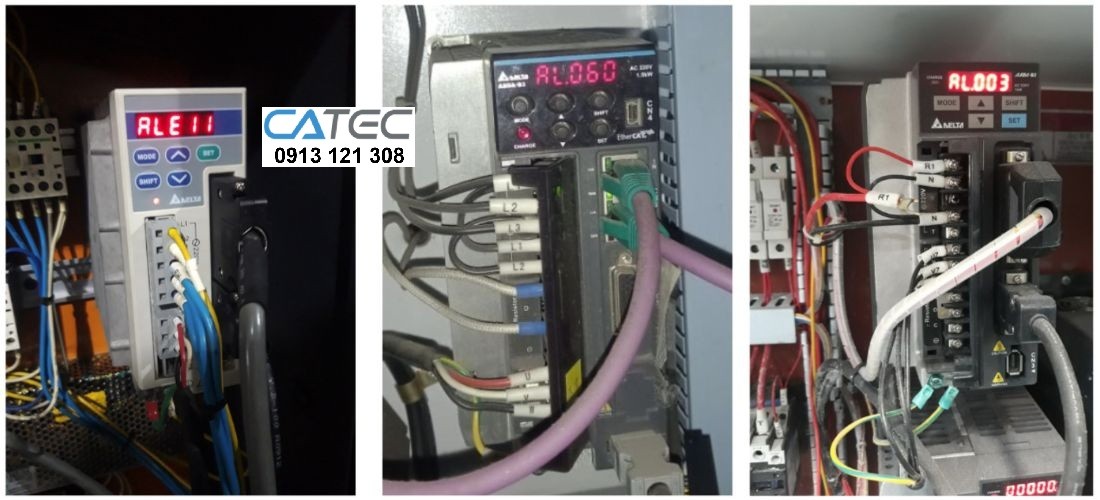 Bảng mã lỗi AC servo Delta xử lí lối gấp trong ngày
