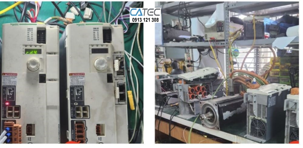 Sửa AC servo Schneider báo lỗi linh kiện chính hãng giá cả phải chăng