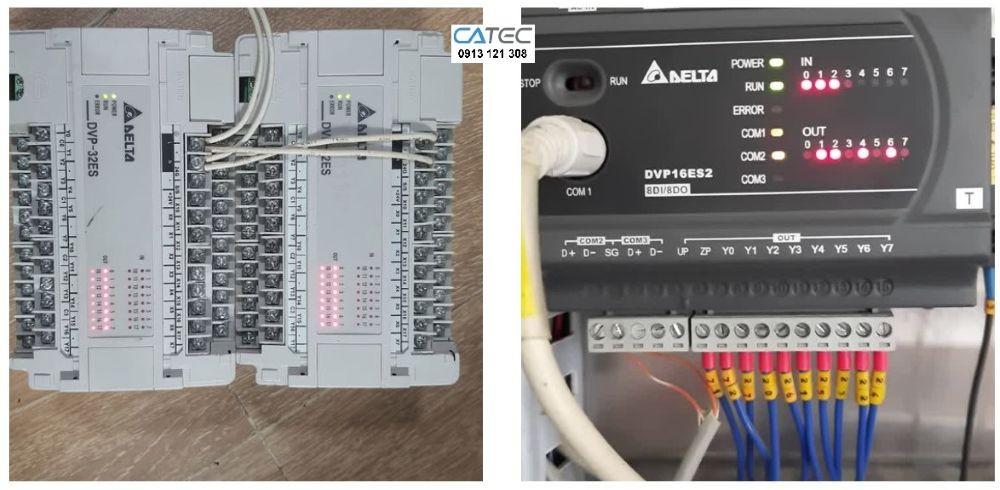 Dịch Vụ Sửa Chữa PLC Delta Báo Lỗi ERR Đèn Đỏ, Mất Output, Khắc Phục Nhanh 24/7