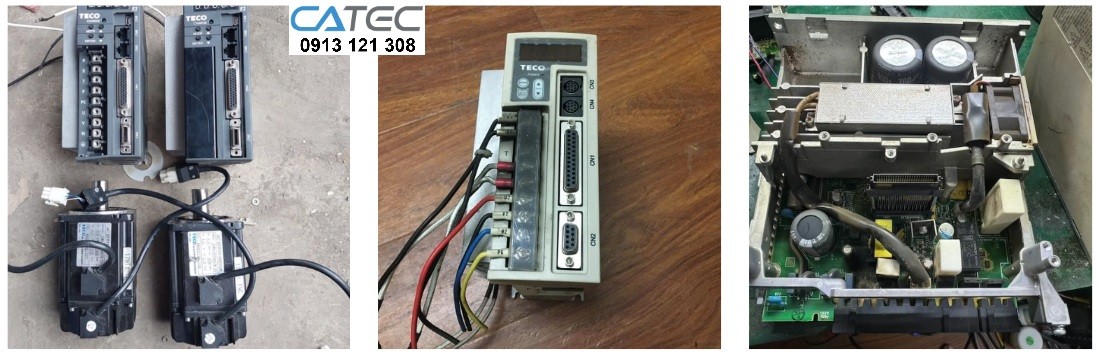 Trung tâm sửa chữa servo Teco các lỗi thông dụng lỗi quá dòng, Quá Tải, lỗi không lên nguồn, quá tốc độ giá tốt
