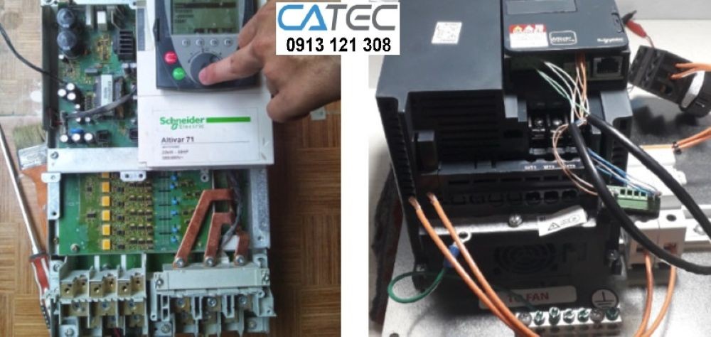 Cách sửa chữa biến tần SCHNEIDER và các lỗi thường gặp