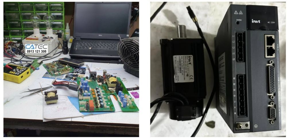Đại lý Chuyên Nhận Sửa Chữa AC Servo Trung Quốc Sửa Nhanh Lấy Gấp, Bảo Hành Chính Hãng