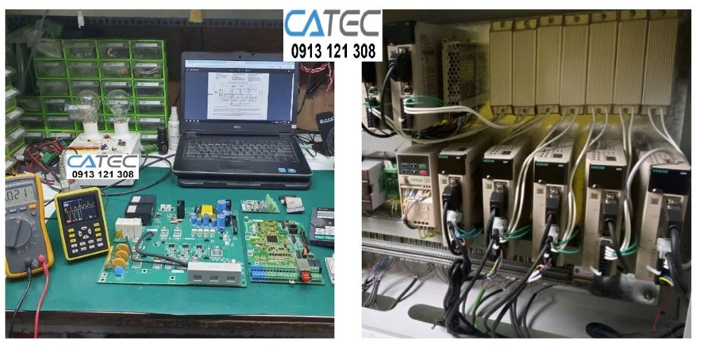Công ty chuyên nhận Sửa chữa Servo motor Veichi lỗi encoder, lỗi kẹt tải bể bạc đạn hư thắng