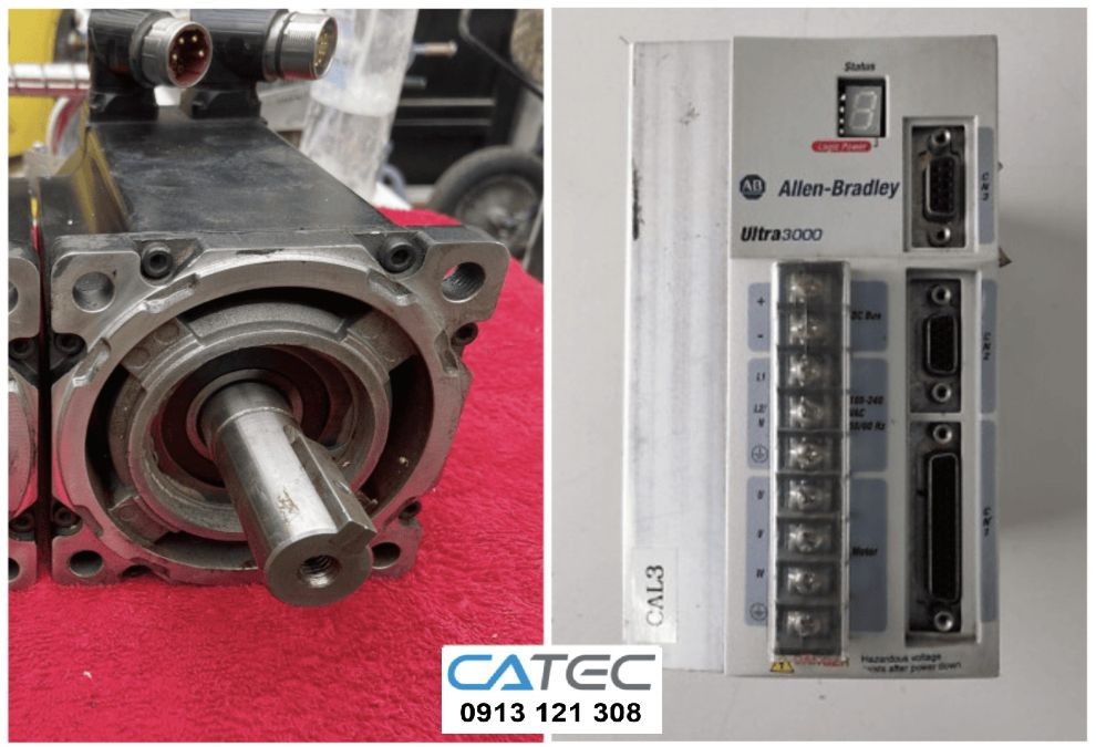 Sửa Lấy Ngay Servo Allen Bradley Không Lên Nguồn, Không Lên Hình, Thay Linh Kiện Chính Hãng