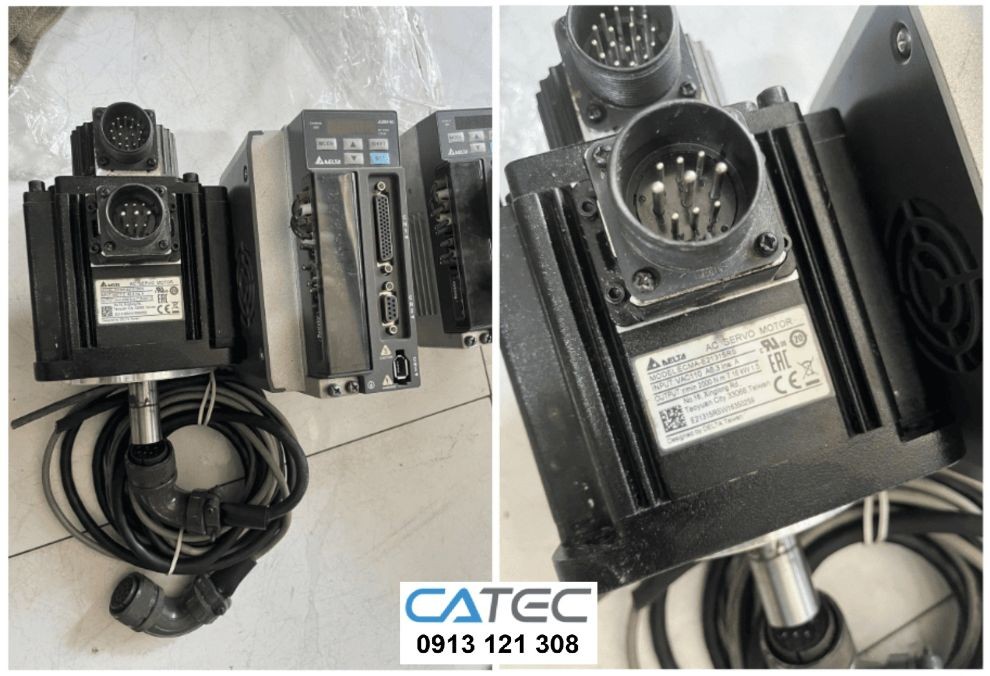 Sửa Lấy Ngay Servo Delta Không Lên Nguồn, Không Lên Hình, Thay Linh Kiện Chính Hãng