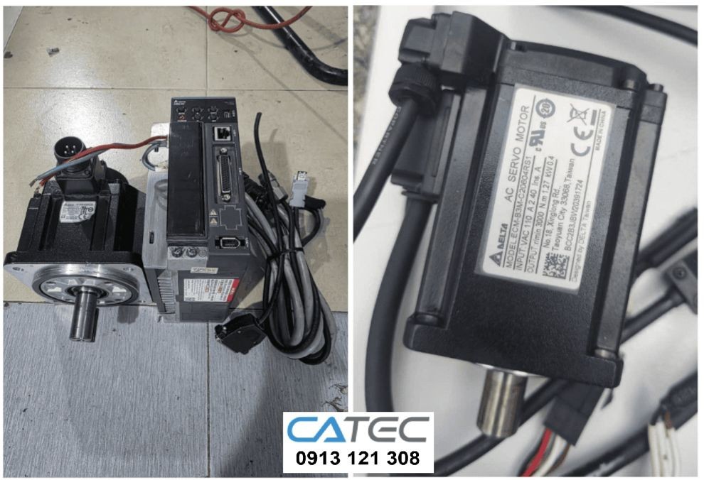 Công ty chuyên nhận Sửa chữa Servo motor Delta lỗi encoder, lỗi kẹt tải bể bạc đạn hư thắng