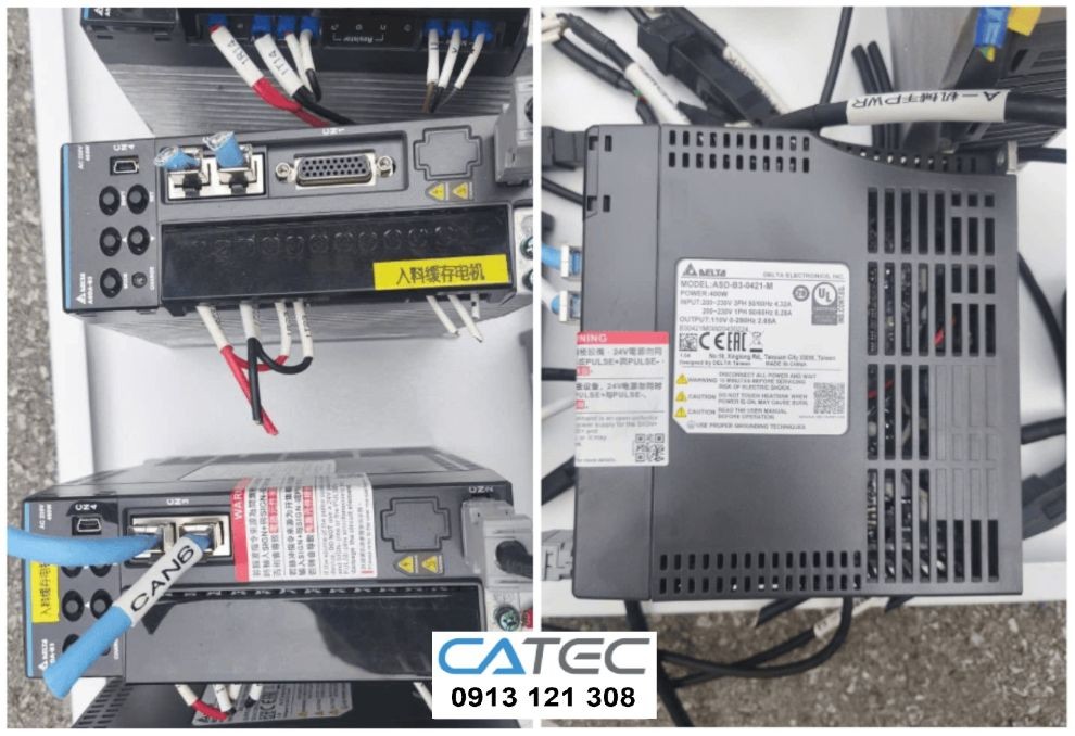 Chuyên gia sửa chữa AC Servo Delta báo lỗi, nguồn không lên, Servo không chạy