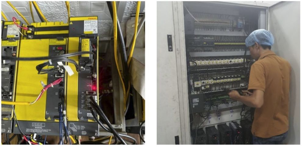 Dịch vụ Sửa chữa Servo Fanuc báo lỗi, hư hỏng nặng, không hoạt động sửa gấp