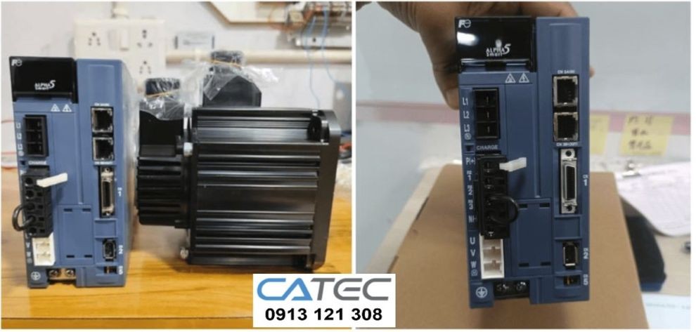 Công ty chuyên nhận Sửa chữa Servo motor Fuji lỗi encoder, lỗi kẹt tải bể bạc đạn hư thắng